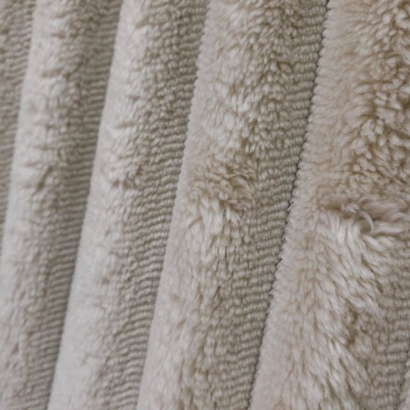 Zara Super Soft Ribbed Cropped Preppy Sweater Beige Pullover Top Size S - Picture 9 of 11